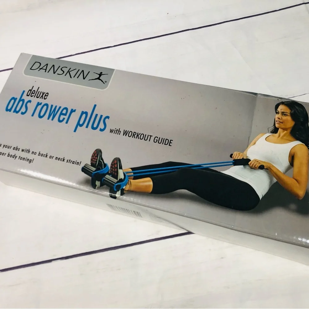 Danskin Deluxe Abs Rower Plus With Workout Guide Exercise - Picture 5 of 7